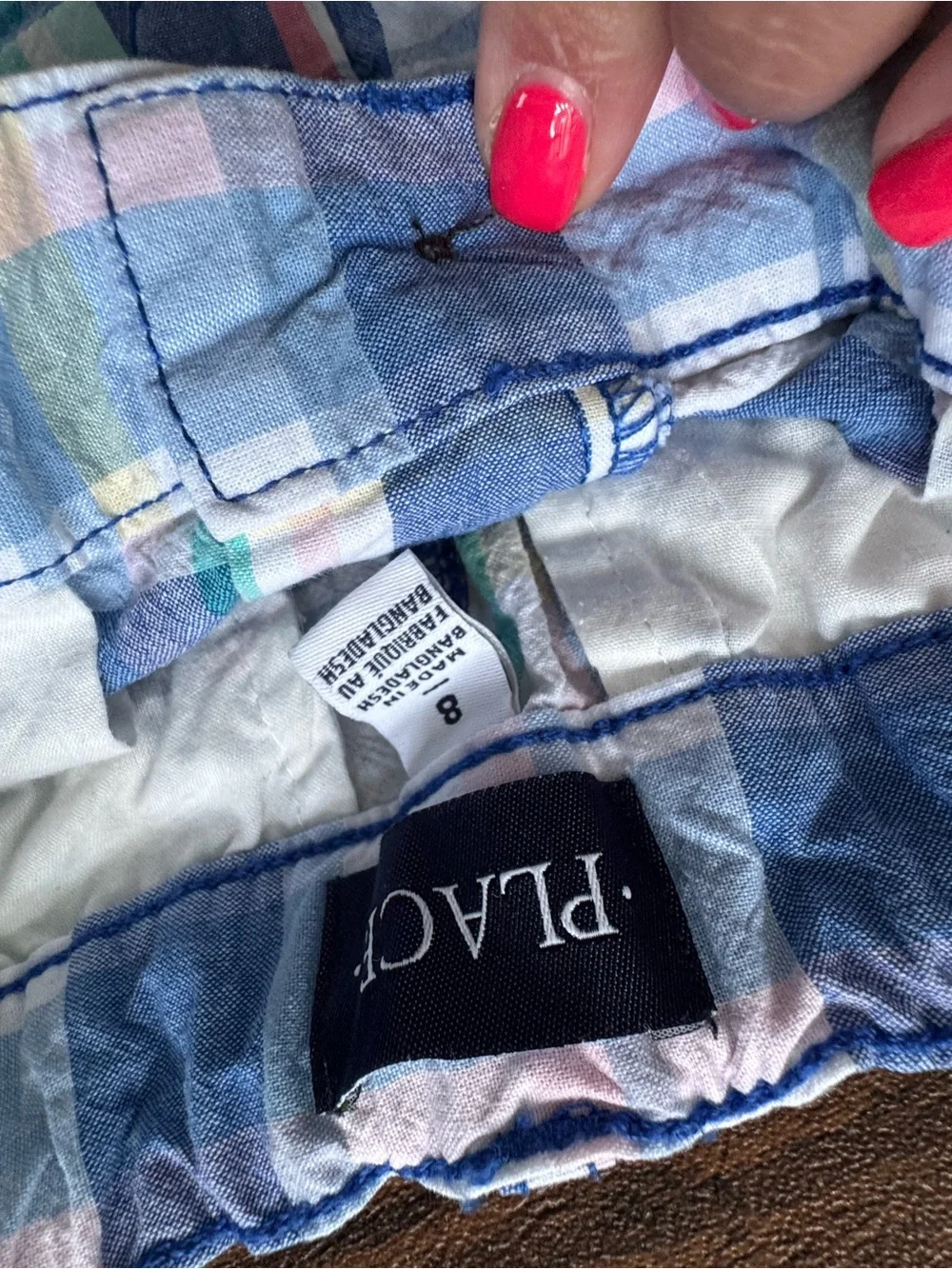 Bundle of boys dress shorts and polo shirt